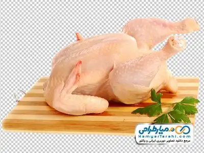 دانلود دوربری مرغ روی تخته آشپزخانه