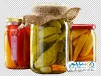 تصویر با کیفیت شیشه ترشی