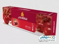 دوربری جعبه تنباکو آلبالویی