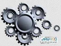 تصویر وکتوری چرخ دنده