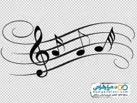 تصویر دوربری نت موسیقی