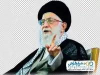 تصویر آیت الله خامنه ای در حال سخنرانی