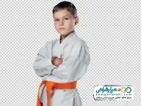 تصویر png پسر کاراته کار
