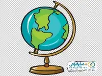 نقاشی کره زمین رومیزی