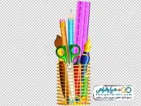 دوربری لوازم التحریر در جامدادی