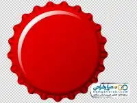 تصویر png لیبل قرمز