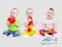 تصویر با کیفیت کودکان در حال بازی