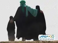 تصویر دوربری خانواده عرب در تعذیه عاشورا