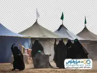 دوربری تصویر خیمه در تعذیه