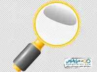 تصویر وکتوری ذره بین