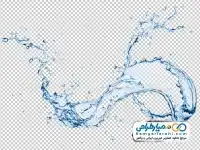 تصویر با کیفیت پاشش آب