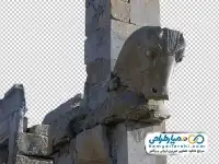 دوربری سر ستون اسبی تخت جمشید