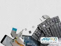 تصویر png قطعات کامپیوتر و گوشی