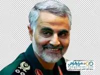 نقاشی چهره سردار سلیمانی