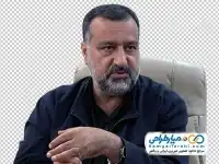 تصویر با کیفیت سردار سید رضی موسوی نشسته