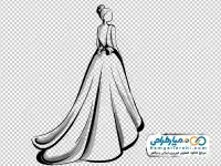 تصویر png لباس عروس