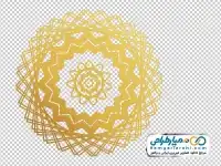 طرح اسلیمی طلایی