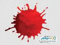 تصویر png لکه خون