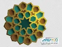 تصویر png نقاشی اسلیمی چند پر