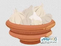 تصویر وکتوری سیر سفره هفت سین