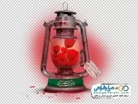 تصویر با کیفیت فانوس و پلاک اسم رزمنده
