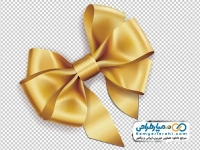 تصویر png پاپیون طلایی
