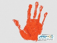 تصویر png لکه دست خونی