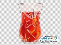 نقاشی استکان چای