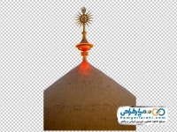 تصویر png گنبد امام علی