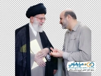 تصویر با کیفیت سردار زاهدی و رهبر