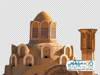 عکس بنای خشتی گلی قدیمی