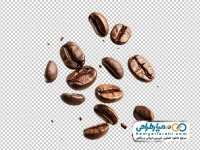 عکس با کیفیت دانه های قهوه