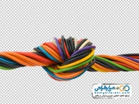 تصویر با کیفیت سیم گره خورده