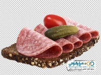 تصویر png کالباس و گوجه