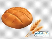 تصویر با کیفیت نان گندم