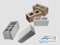 تصویر با کیفیت بلوک ساختمانی