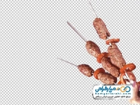 تصویر دوربری سیخ کباب در دست