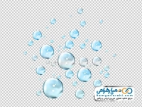 عکس png حباب آب
