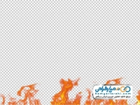 تصویر با کیفیت از شعله آتش