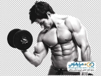 تصویر png مرد بدنساز