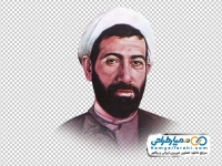 تصویر png شهید باهنر
