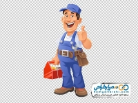 تصویر وکتوری مرد تعمیرکار