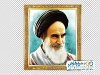 عکس با کیفیت آیت الله خمینی در قاب