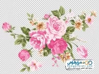 نقاشی دسته گل