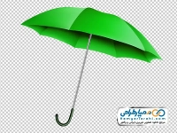 تصویر png چتر سبز
