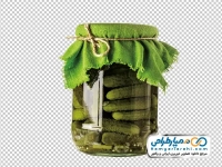 تصویر png شیشه خیارشور