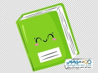 تصویر کارتونی کتاب