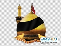 تصویر وکتوری گنبد و گلدسته امام حسین
