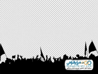 تصویر وکتوری قافله عزاداری امام حسین