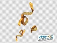 عکس png ربان طلایی